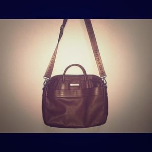 Tommy Hilfiger leather satchel bag